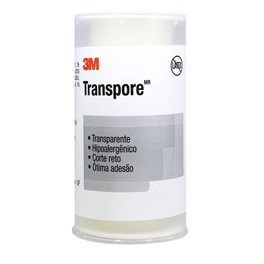 Transpore 100mm X 4.5m c/ Capa - 3M