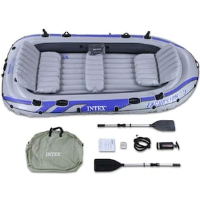 Bote Inflável Intex Excursion 5 Com Remos 366cm Até 455kg