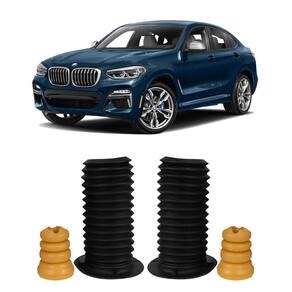 Par Batente Coifa Dianteiro Bmw X4 2014 2015 2016 2017 2018