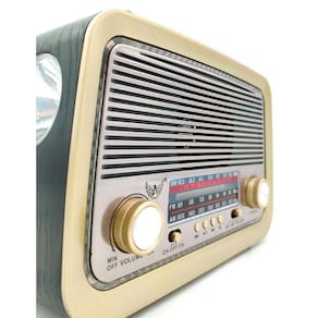 Rádio Retro Vintage Am Fm Sw Usb Mp3 Bluetooth - Bivolt