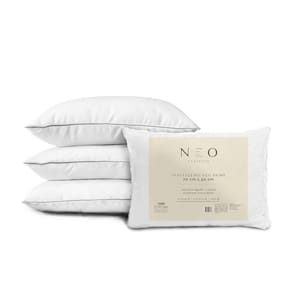Travesseiro Neo Prime 233 Fios Suporte Médio Camesa 50X90Cm