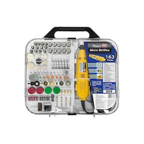 Micro Retifica Profissional 163 Peças Western Rm-02