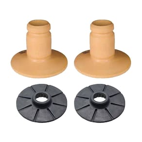 2 Kit Calço Batente Mola Traseira Vectra 2009 2010 2011 2012