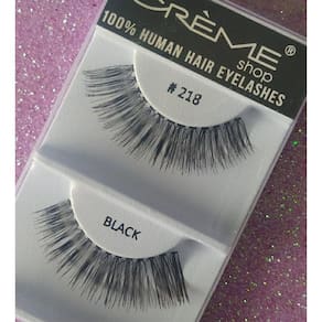 Cilíos Postiço Créme - Kit Com 12 Pares - Modelo 218