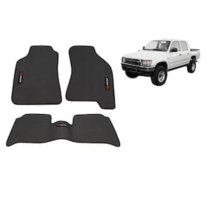 Tapete Borracha Hilux 1998 Até 2004 Com Traseiro Interiço