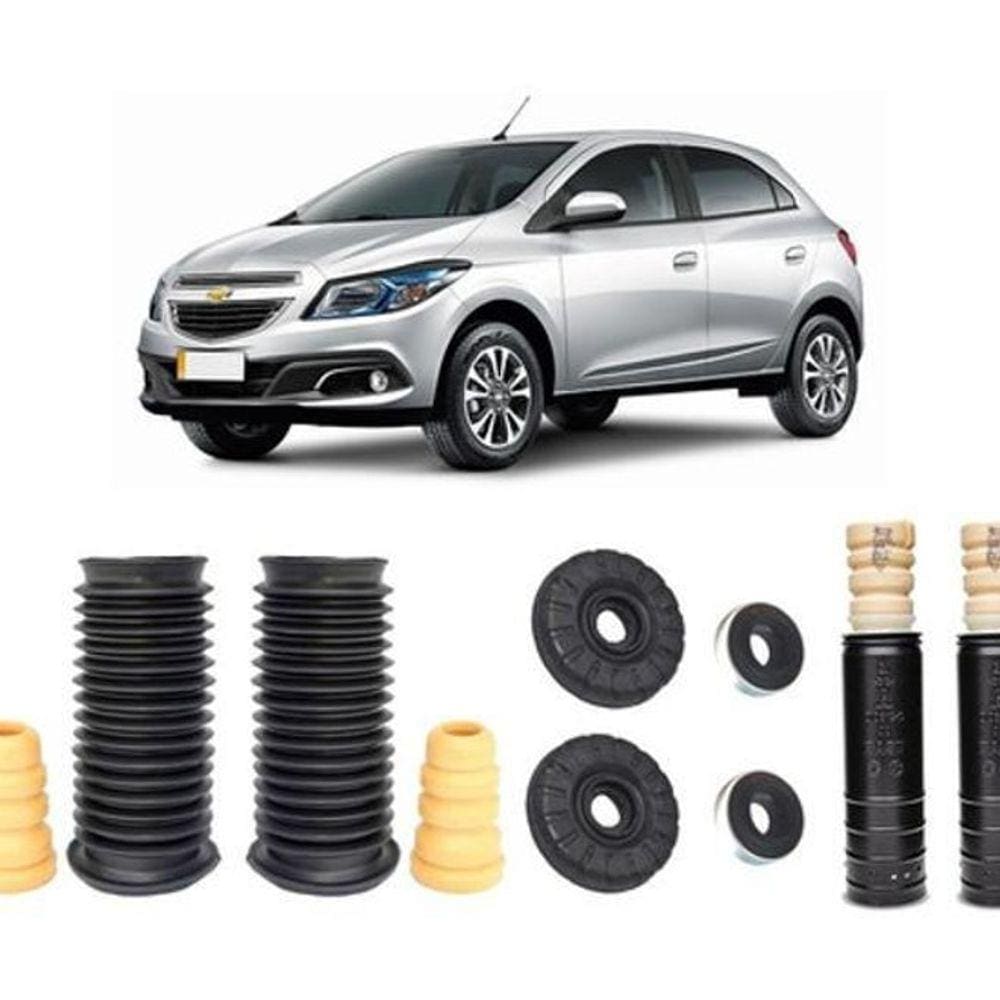 Kit Batente Suspensão Dianteira Traseira Onix 2013 2014 2015