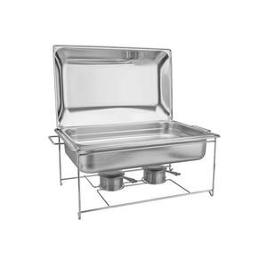 Rechaud Banho-Maria Tramontina Em Aço Inox 43L Com Fogareiro