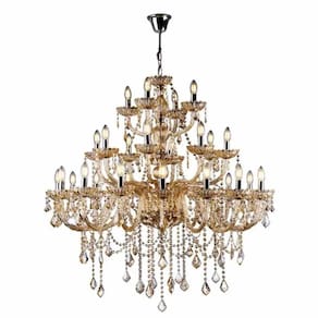 Lustre Candelabro Cristal Legítimo Maria Tereza Nice