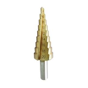 Broca Escalonada 4 A 20Mm Titânio 29.001 Disflex