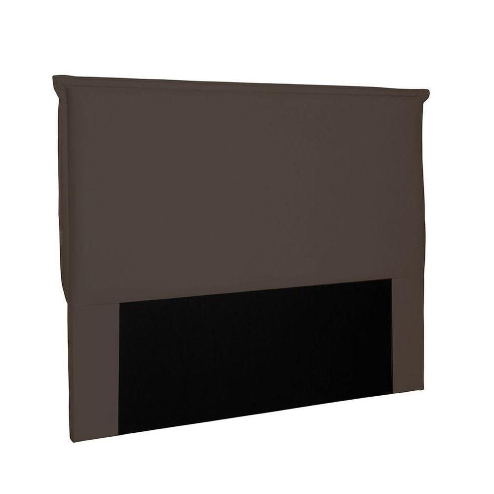 Cabeceira Garden Cama Box King 195 Cm Suede Café