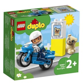 Brinquedo Blocos Lego Duplo Motocicleta Da Policia 10967