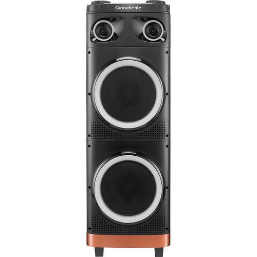 Torre de Som 1500W 12" BTH FM LED TWS Gradiente GCA112 Bivolt Menor preço em Torre de Som 1500W 12" BTH FM LED TWS Gradiente GCA112 Bivolt