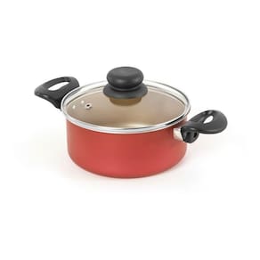Caçarola Antiaderente Cereja e Creme 28 cm