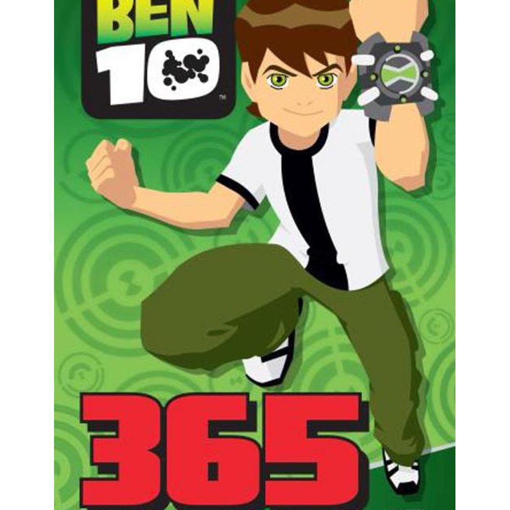 Livro Ben 10 - 365 Atividade E Desenhos Para Colorir