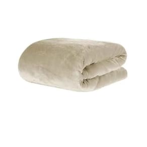 Cobertor Manta Blanket Queen 300G Bege - Kacyumara
