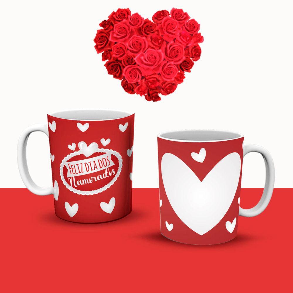 Caneca Cerâmica Dia Dos Namorados Mod.04