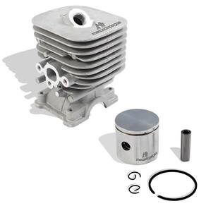 Cilindro Kit Completo Pistão Anéis Roçadeira Husqvarna 128r