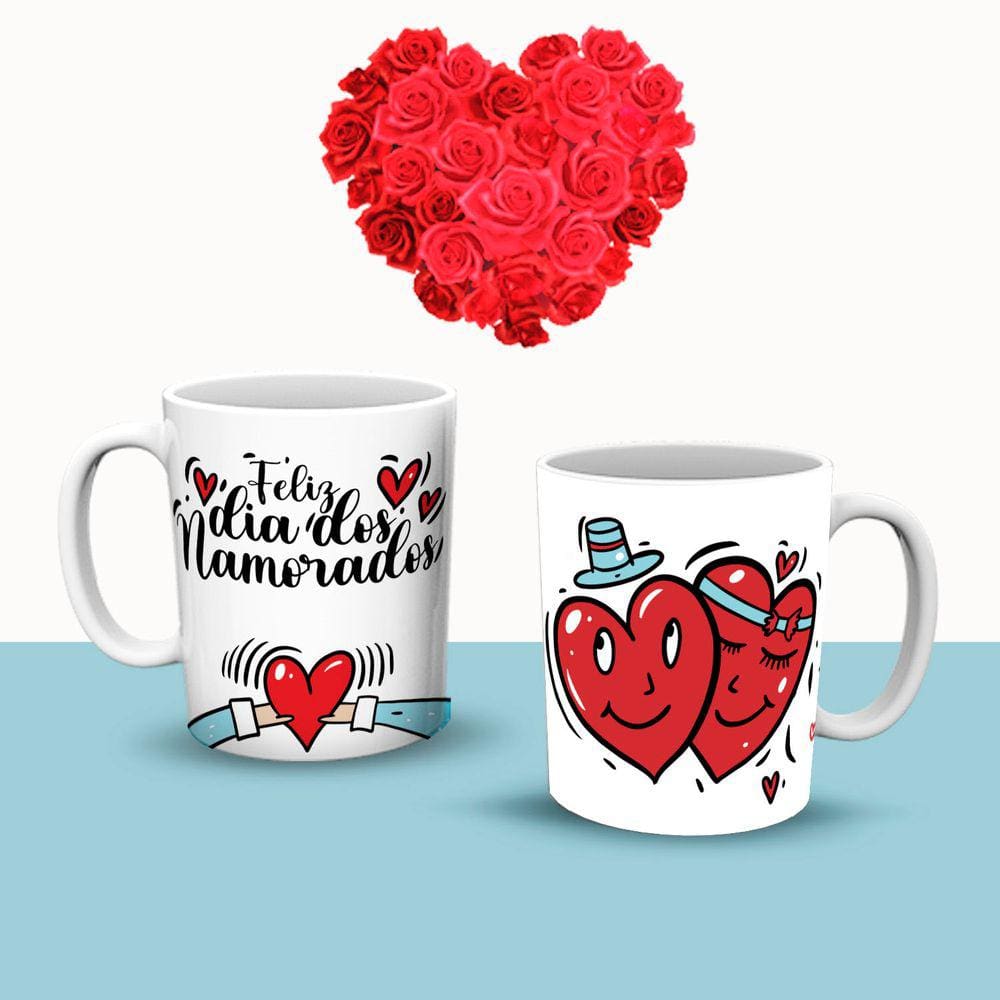 Caneca Cerâmica Dia Dos Namorados Mod.03