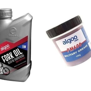 Kit Manutenção De Suspensão Bike Algoo Oleo 5W + Graxa Pm600