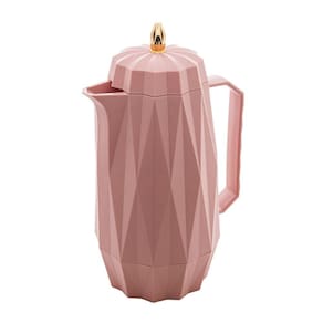 Garrafa Térmica Diamond Plástico Rosa 1 Litro