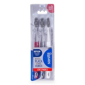 Escova Dental Sanifill Deep Clean Leve 3 Pague 2