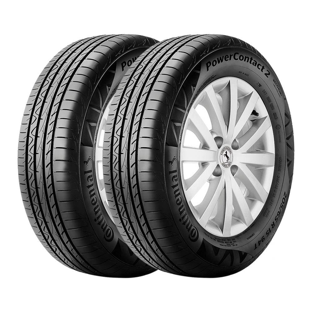 Kit 2 Pneus Continental Aro 14 185/70R14 PowerContact 2 88T
