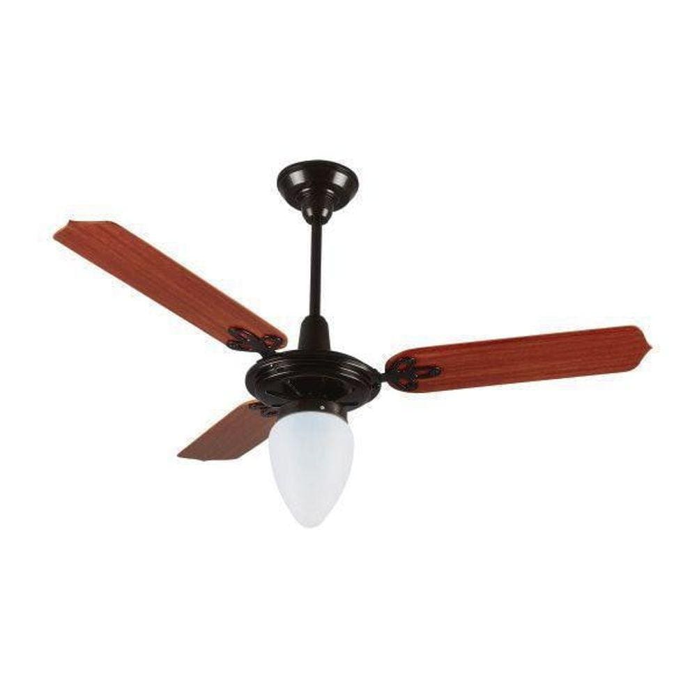 Ventilador De Teto Preto 127V 3 Hélices Argelux Arge