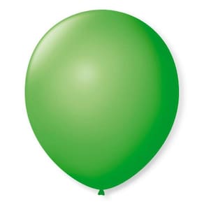 Balão São Roque N°9 Com 50 Unidades Verde Maçã