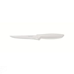 Faca para Desossar Tramontina Plenus com Lâmina em Aço Inox e Cabo de Polipropileno Off White 5" Tramontina