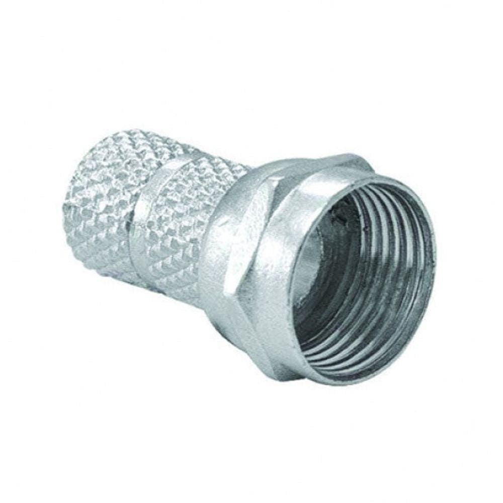 Conector F de Rosca RG59 Pacote com 100 peças