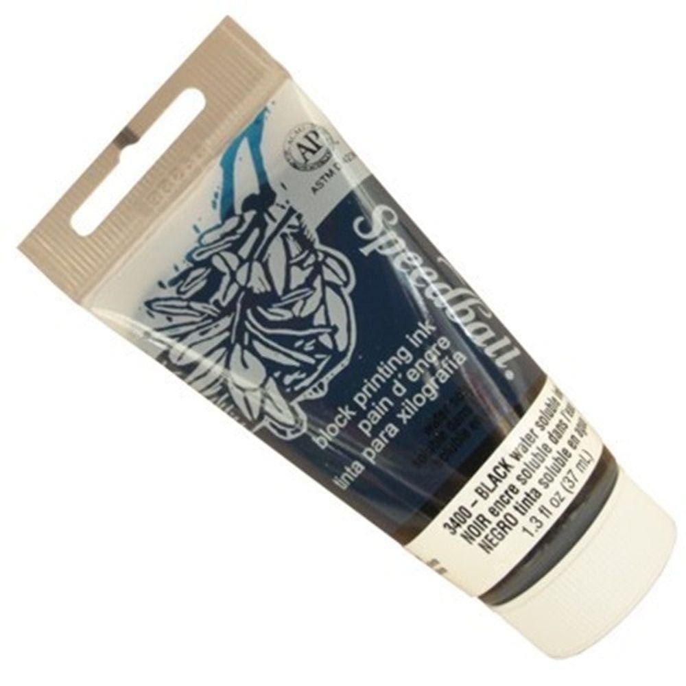 Tinta Para Xilogravura Speedball 37ml 3400 Preta