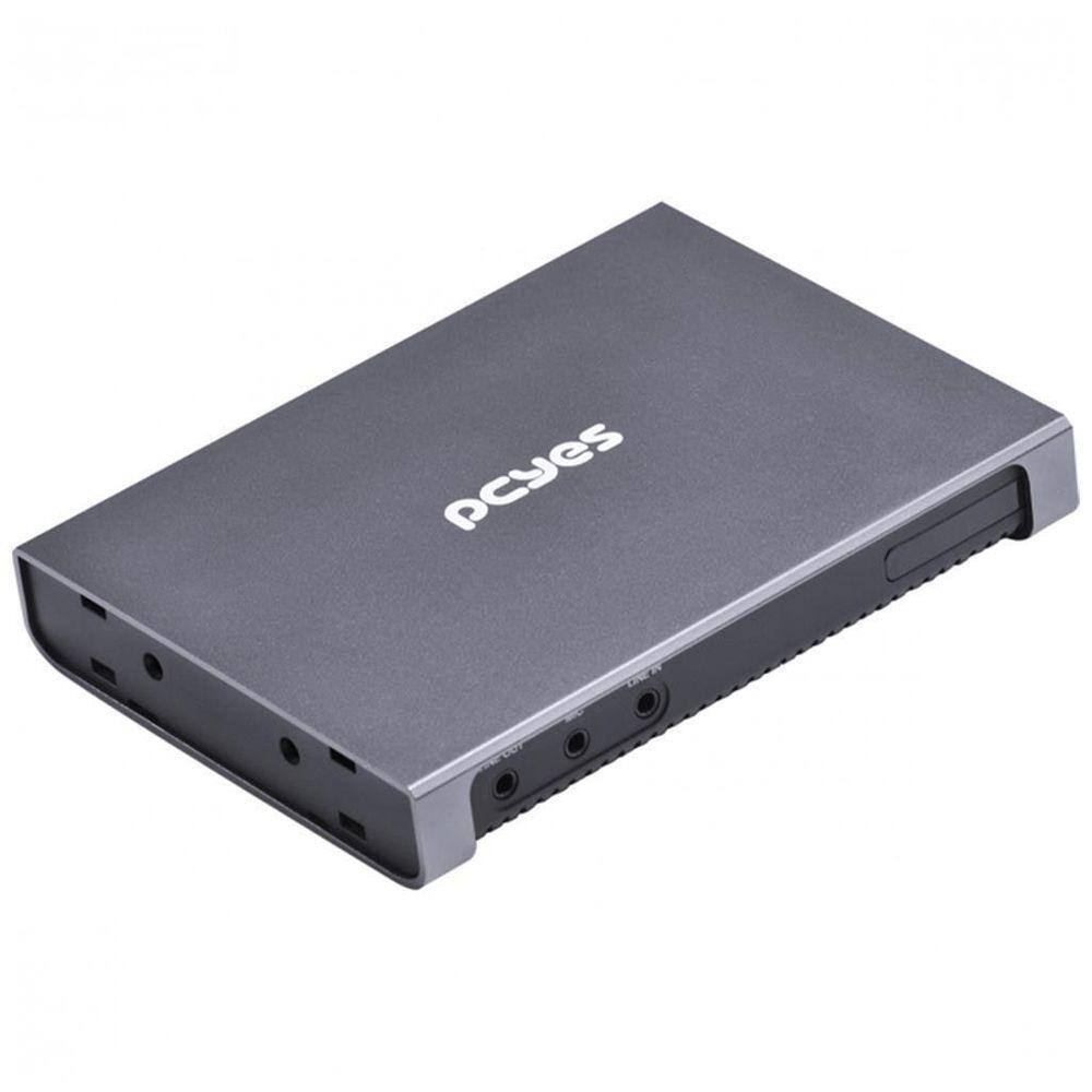 Placa De Captura Portátil Lynx Uhd-03 Dual Pcyes