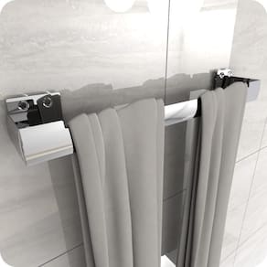 Porta Toalha De Banho Toalheiro De Inox Com Ventosa ELG
