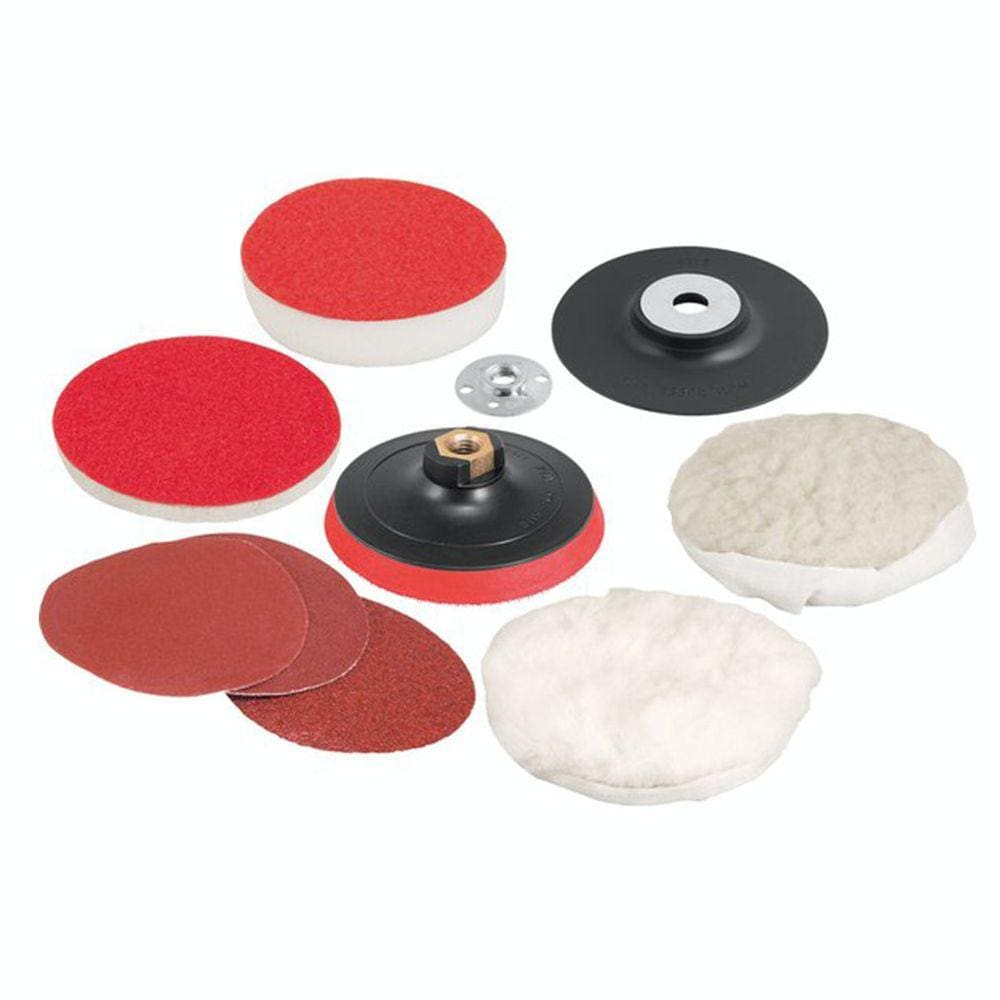 Jogo De Discos Para Lixar E Polir 4.1/2 Fixa Fácil Vonder