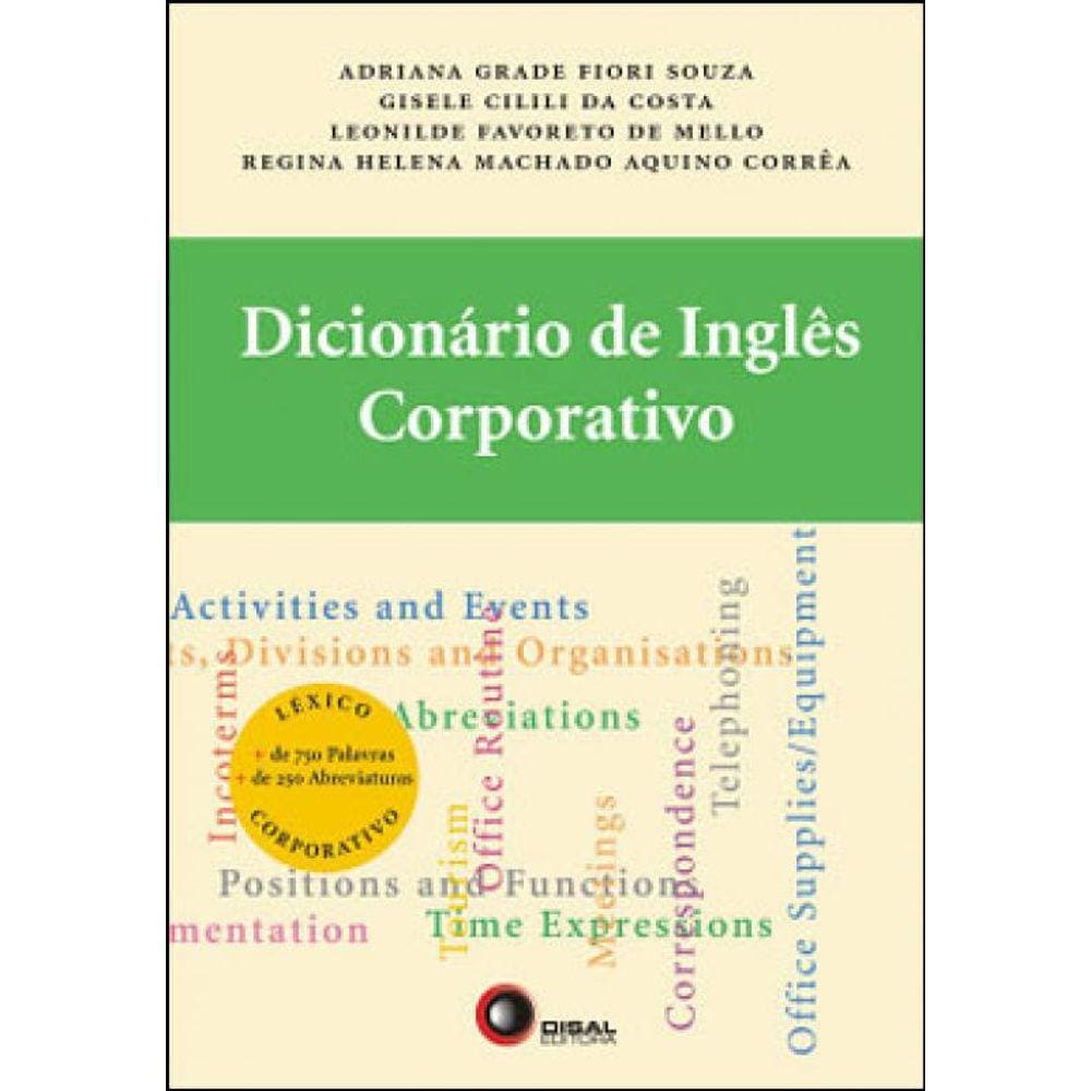 Dicionário De Inglês Corporativo