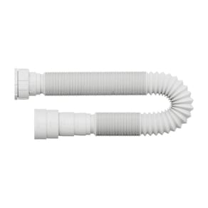 Sifão Tubo Extensivo Simples Universal Branco 1,1M Blukit