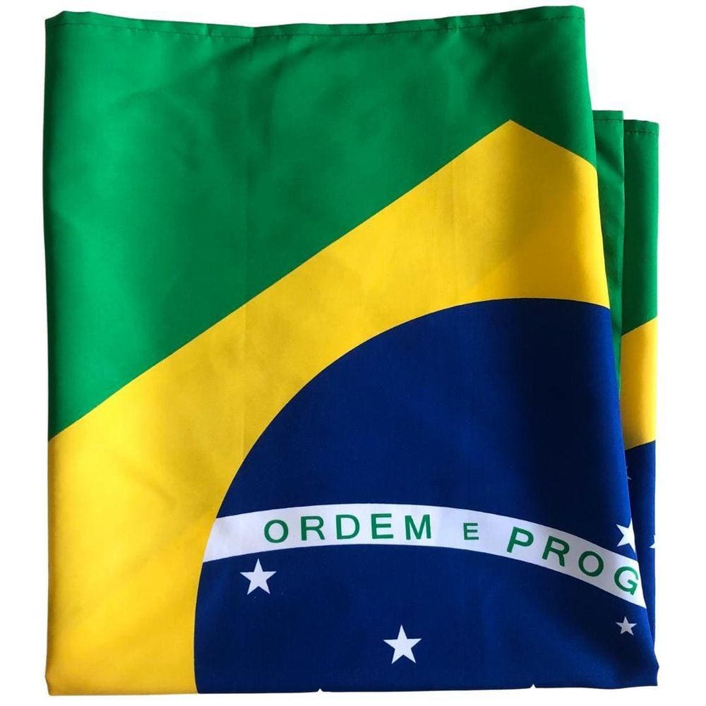 Patch Bordado Bandeira Brasil Bandeira Do Brasil Bordado