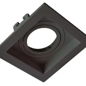 Spot Embutir Recuado Mini Dicroica Abs Conecta Preto 6287