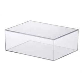 Caixa Organizadora Multiuso Com Tampa Média 16,5X11x7cm Paramount
