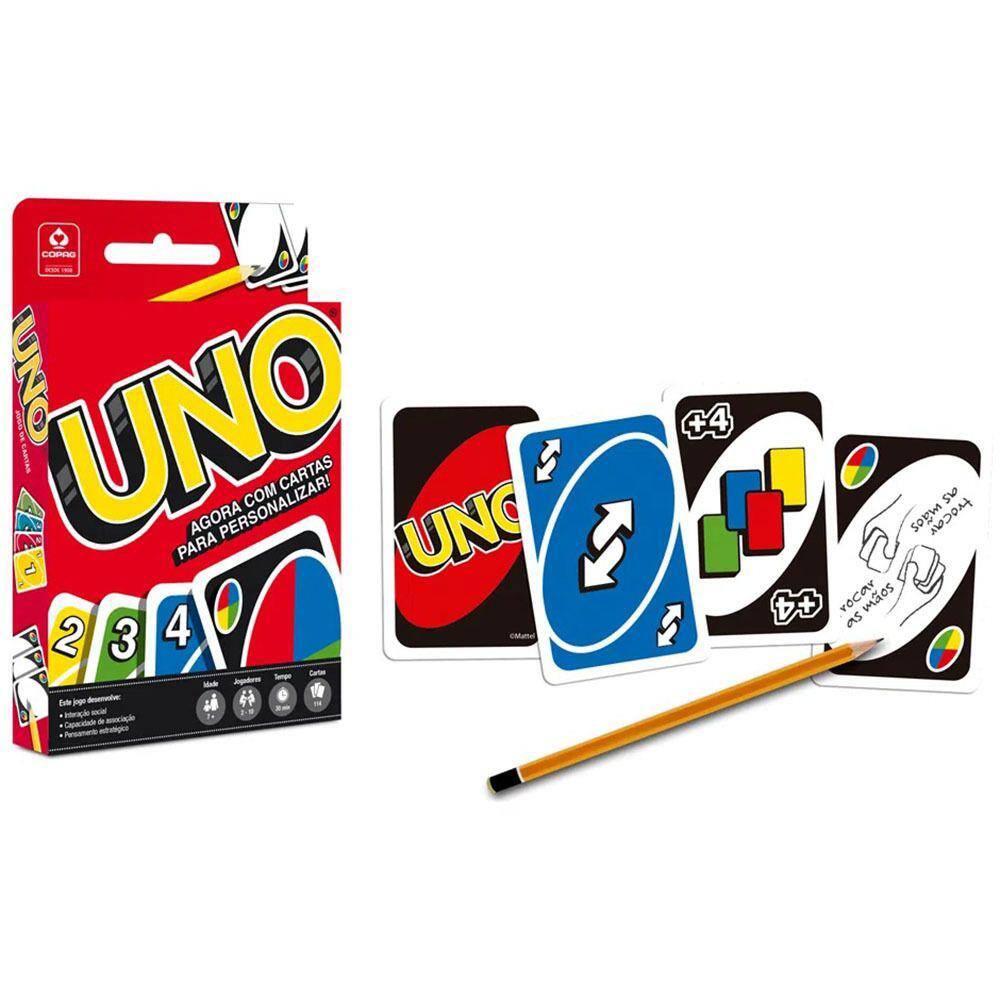 Jogo Uno Copag Cartas Personalizáveis