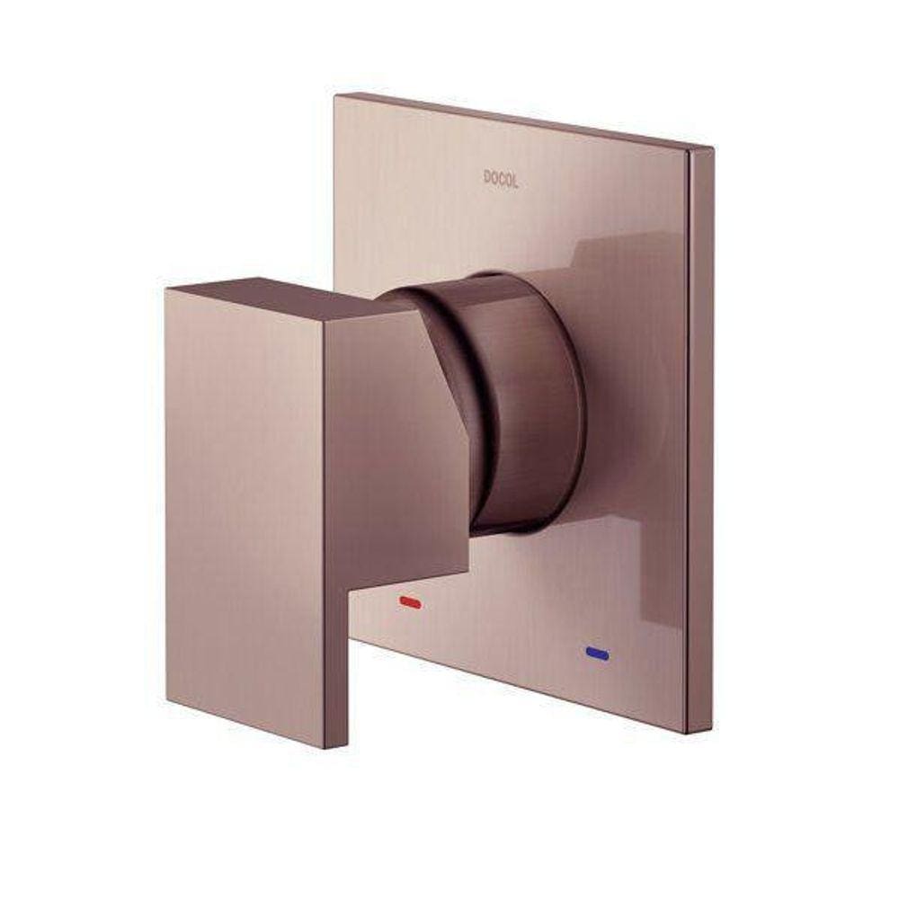 Acabamento Chuveiro Monocomando Alta/Baixa Cobre Docol