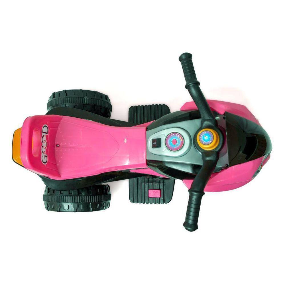 Mini Moto Elétrica Infantil Motorizada Triciclo Passeio 6V Street Azul