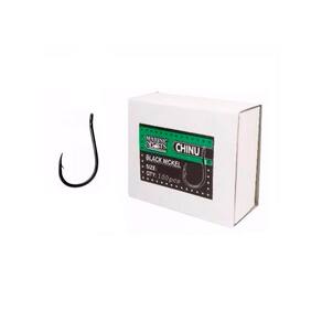 Anzol de Pesca Chinu Aço Carbono Nº 5 Black Nickel - Marine Sports - 100 Peças