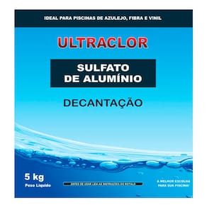 Sulfato De Alumínio Ultraclor 5kg