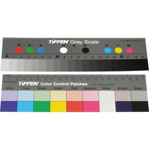 Tabela de prova de cor e escala de cinza Tiffen Q-13 (pequeno)