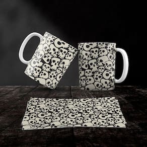 Caneca Cerâmica Rock and Roll Mod.06