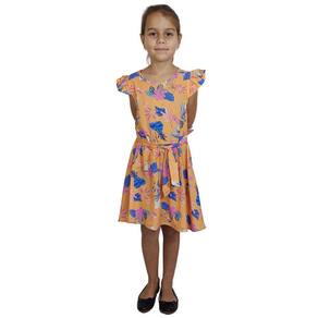 VESTIDO LONGO INFANTIL MENINA ESTAMPADO