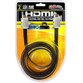 Cabo HDMI 2.0 Flat Desmontável 4K, Ultra HD, 3D - 2 Metros