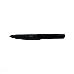 Faca Utility Tramontina Nygma com Lâmina em Aço Inox e Cabo de Polipropileno Texturizado Preto 6" Tramontina