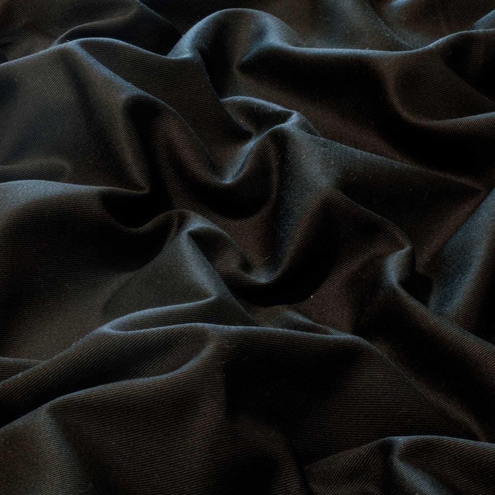 Tecido Brim Sarja Preto 100% Algodao 1,60 Mt Largura
